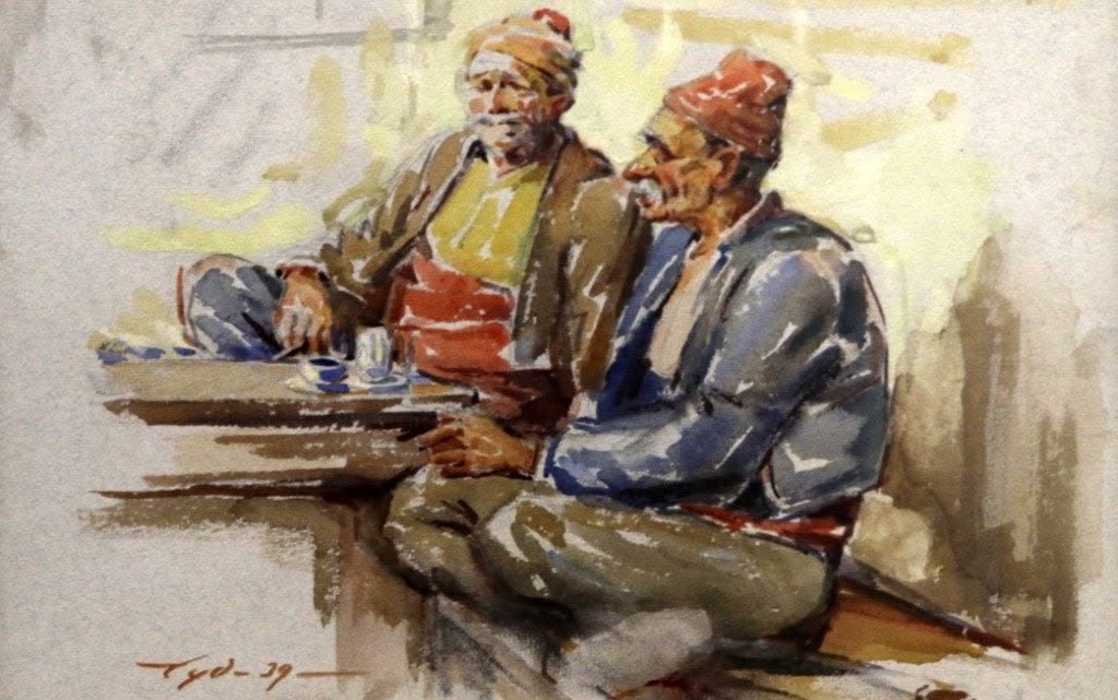 Турийският хан – картина на Чудомир